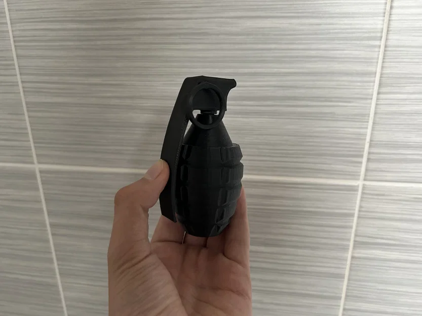 Mô hình quả lựu đạn trang trí (Grenade Prop) - File in 3D - Image 1