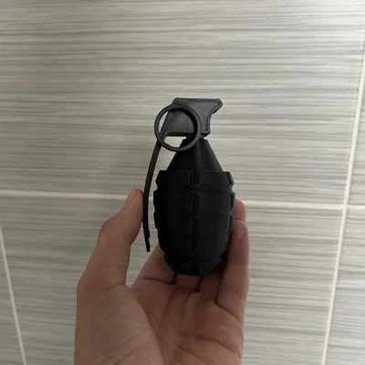 Mô hình quả lựu đạn trang trí (Grenade Prop) - File in 3D