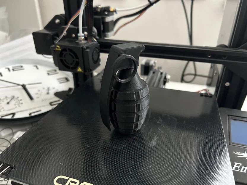 Mô hình quả lựu đạn trang trí (Grenade Prop) - File in 3D - Image 6