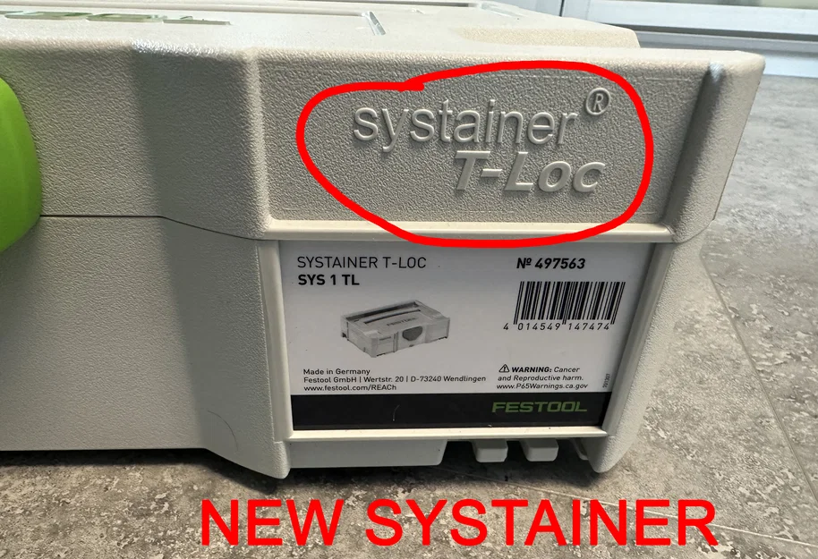 Insert Systainer FESTOOL cho SYS 1 (mấy cái màu xanh...) - Image 9