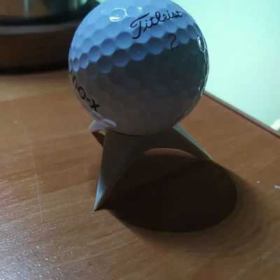 Đế trưng bày bóng golf 3 chân (Golf ball stand) in 3D cực đẹp