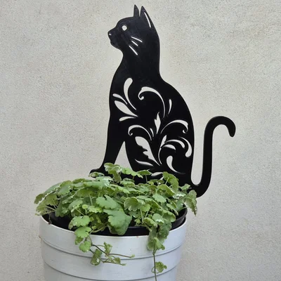 Mèo trang trí sân vườn (Cat - Garden decoration)