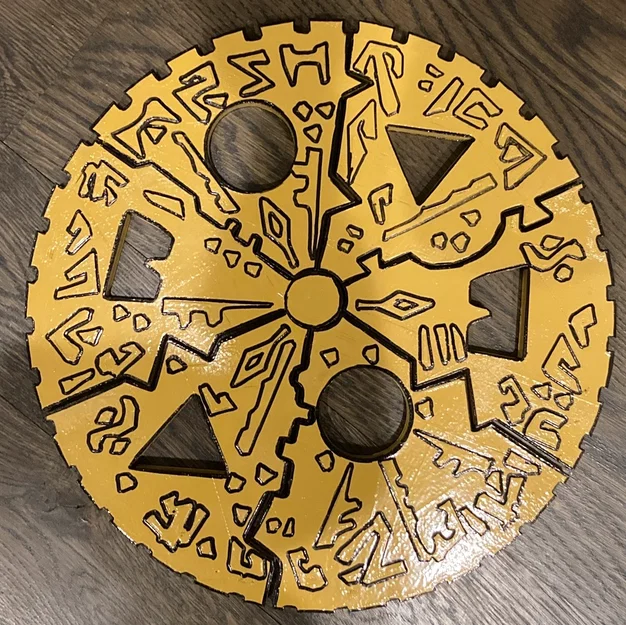 Mô hình đĩa Planispheric từ Scooby-doo Mystery Inc. in 3D - Image 1