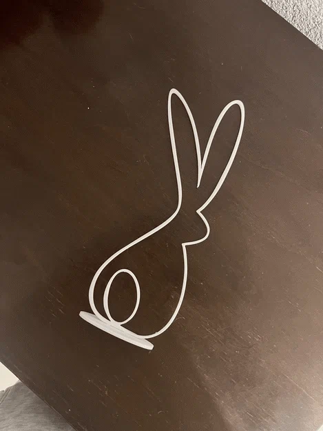 Mô hình chú thỏ trang trí (Easter Bunny) in 3D siêu tốc - Image 1