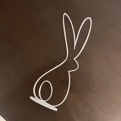 Mô hình chú thỏ trang trí (Easter Bunny) in 3D siêu tốc