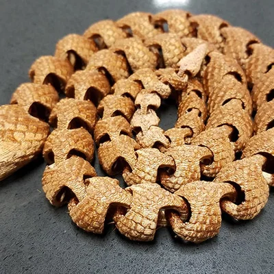 Mô hình rắn khớp nối (Articulated Snake) in 3D có vảy cực đẹp