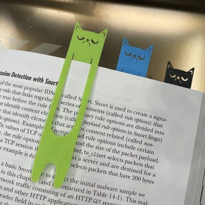 Bookmark Mèo Dài Khó Ở (Grumpy Long Cat Bookmark)