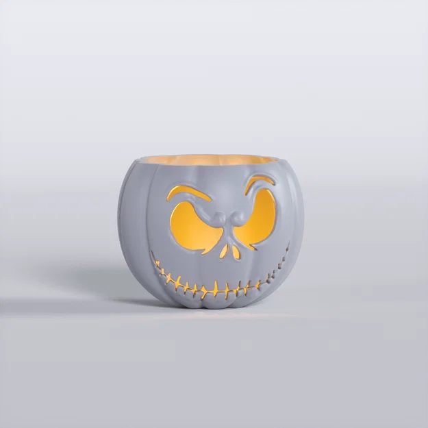 Mô hình đèn lồng bí ngô Jack Skellington trang trí Halloween - Image 2
