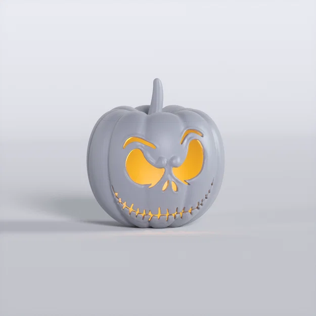 Mô hình đèn lồng bí ngô Jack Skellington trang trí Halloween - Image 3