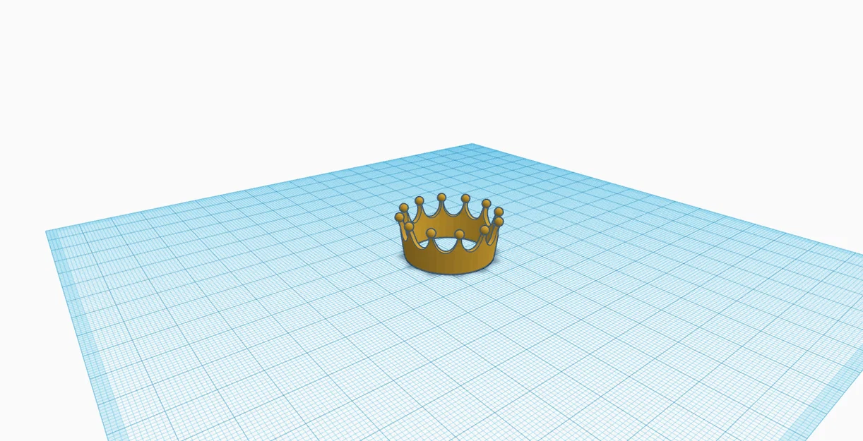 Mô hình vương miện 3D (Crown) trang trí và cosplay ấn tượng - Image 1
