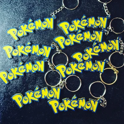 Móc khóa logo Pokémon 3D: Hướng dẫn in 2 màu đơn giản và đẹp mắt