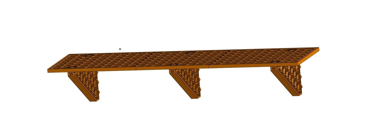 Giá treo kệ tường Honeycomb Storage Wall Shelf Mount - Image 1