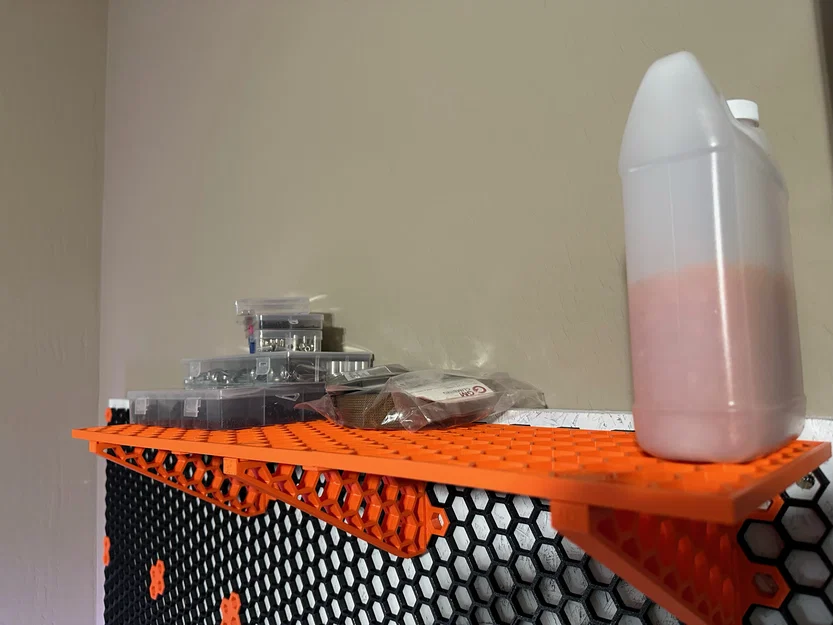 Giá treo kệ tường Honeycomb Storage Wall Shelf Mount - Image 3