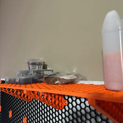 Giá treo kệ tường Honeycomb Storage Wall Shelf Mount