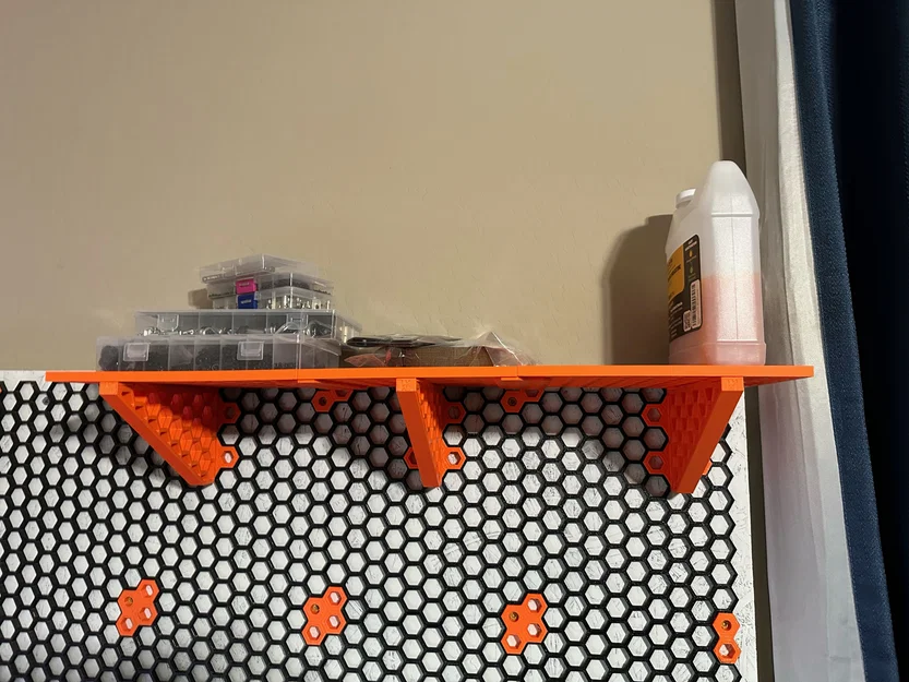 Giá treo kệ tường Honeycomb Storage Wall Shelf Mount - Image 4