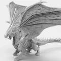 Mô hình rồng 3D chi tiết ấn tượng - File in STL cho người đam mê - Thumbnail 1