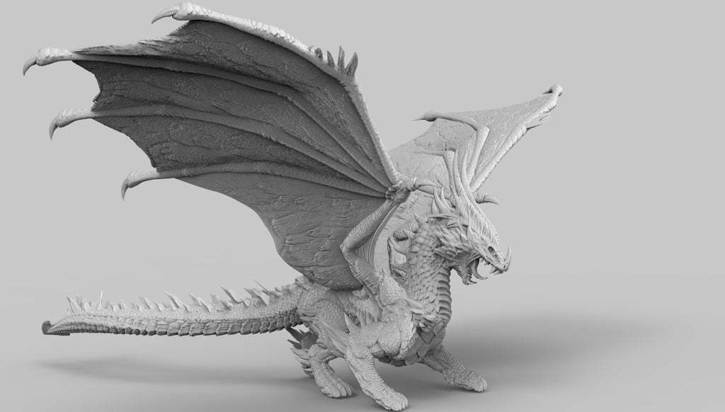 Mô hình rồng 3D chi tiết ấn tượng - File in STL cho người đam mê - Image 2
