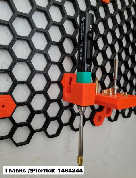 Giá treo Pinecil cho Honeycomb Storage Wall - Image 1