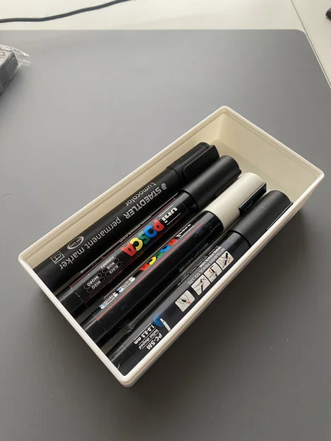 Khay Đựng Bút Marker, Posca PC-5M Hệ Gridfinity Gọn Gàng - Image 1