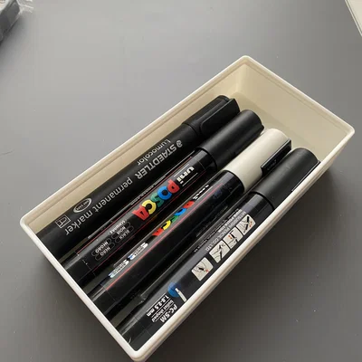 Khay Đựng Bút Marker, Posca PC-5M Hệ Gridfinity Gọn Gàng