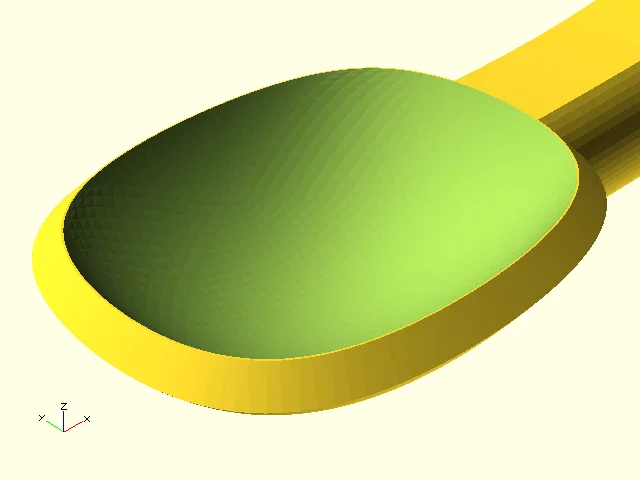 Muỗng/cây cạo THC parametric ergonomic - Image 2