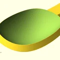 Muỗng/cây cạo THC parametric ergonomic - Thumbnail 2