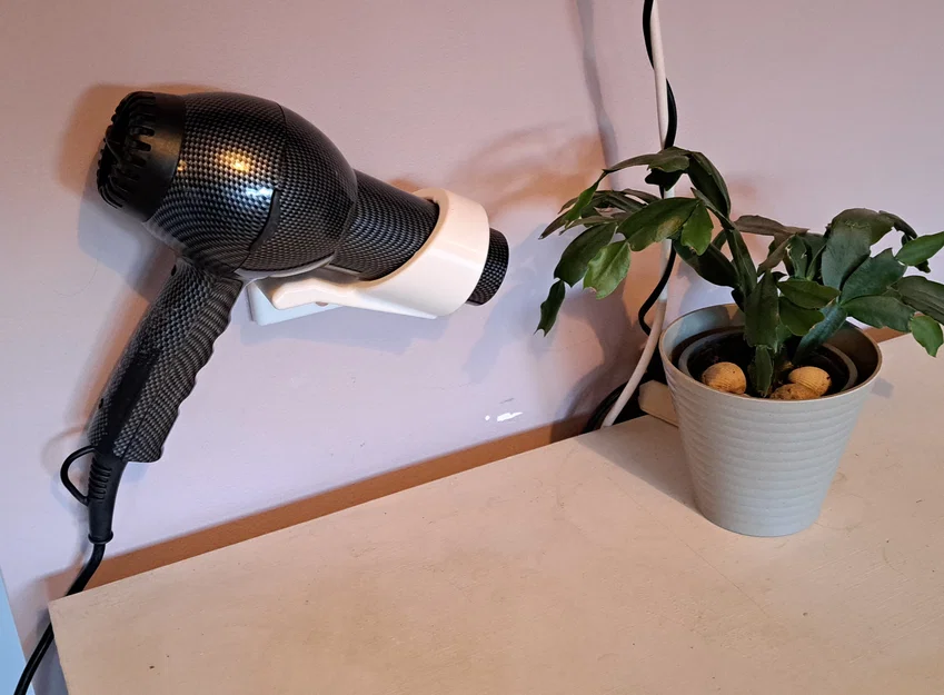 Giá treo máy sấy tóc gắn tường (Wall Mounted) - Image 2