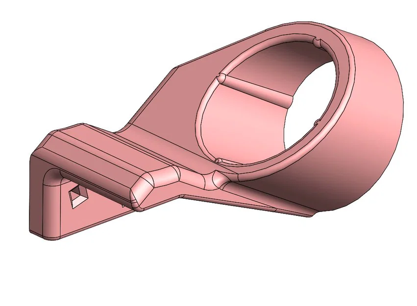 Giá treo máy sấy tóc gắn tường (Wall Mounted) - Image 3