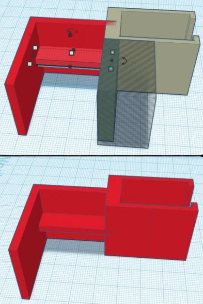 Ngàm gắn cảm biến sợi nhựa gọn gàng cho Ender 3 V3 SE - Image 2
