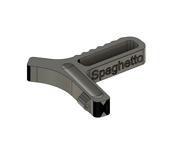 Súng Bắn Mì Ý (Spaghetti Gun) - Phụ Kiện Giải Trí Độc Đáo In 3D - Image 1