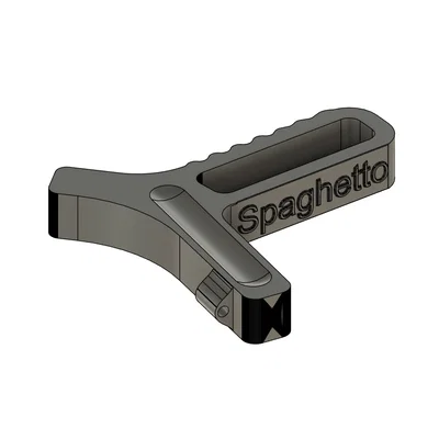 Súng Bắn Mì Ý (Spaghetti Gun) - Phụ Kiện Giải Trí Độc Đáo In 3D
