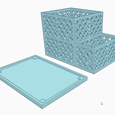 Khay đựng đồ đa năng in 3D cho nhà bếp và phòng tắm