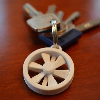 Móc khóa cánh quạt (Propeller key chain)