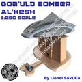 Mô hình in 3D tàu chiến Al'kesh (Goa'uld) tỉ lệ 1:250 từ Stargate SG-1 - Thumbnail 1