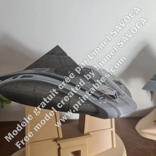 Mô hình in 3D tàu chiến Al'kesh (Goa'uld) tỉ lệ 1:250 từ Stargate SG-1 - Image 13
