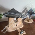 Mô hình in 3D tàu chiến Al'kesh (Goa'uld) tỉ lệ 1:250 từ Stargate SG-1 - Thumbnail 14