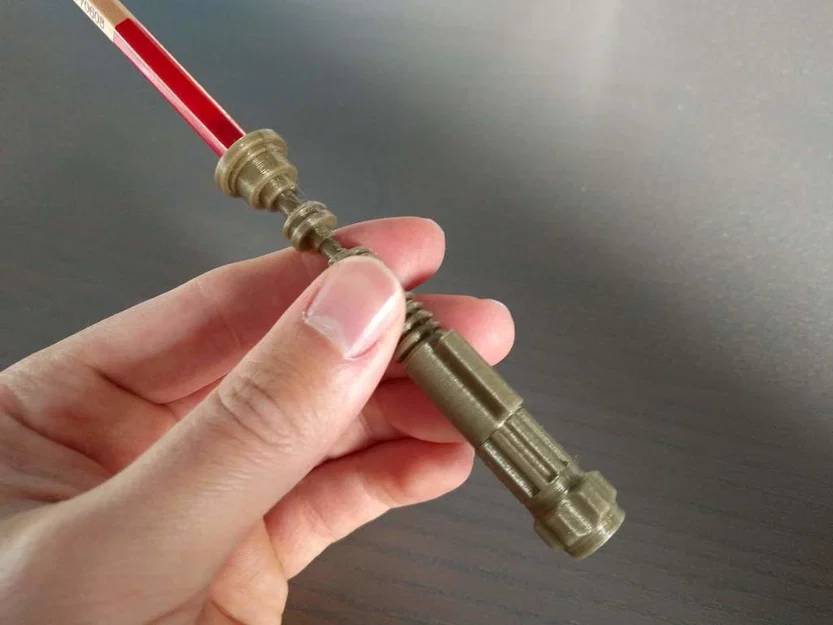 StarWars Lightsaber "Pencil Top" v2.0 - Image 1