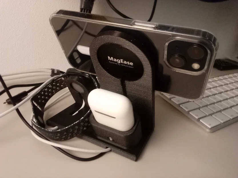 Đế sạc iPhone MagSafe + Apple Watch + AirPods của Apple - Image 3
