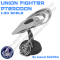 Mô hình tàu chiến Pterodon 1:30 (The Orville) để bàn in 3D - Thumbnail 1