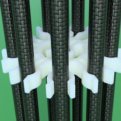 Shiva Arrow Clip – Kẹp gom mũi tên 6+1 / 9+1 (parametric)