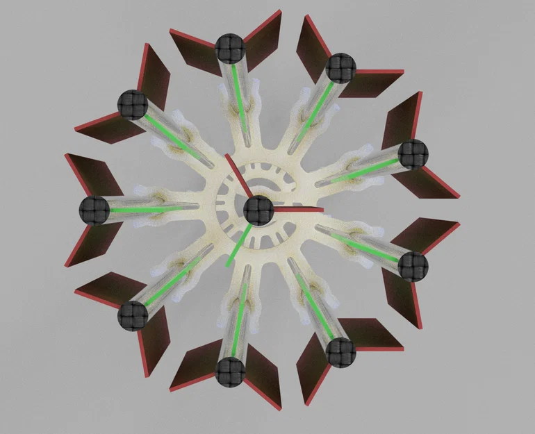 Shiva Arrow Clip – Kẹp gom mũi tên 6+1 / 9+1 (parametric) - Image 2