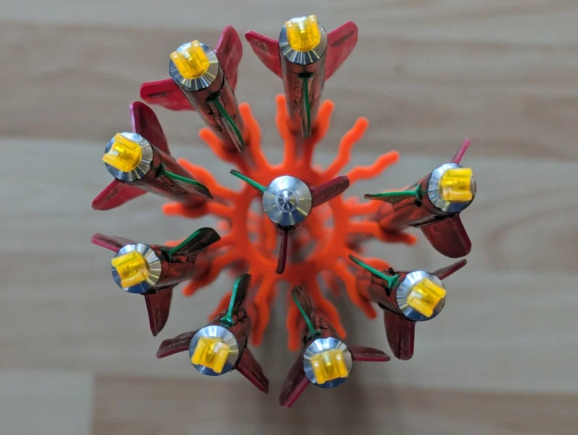 Shiva Arrow Clip – Kẹp gom mũi tên 6+1 / 9+1 (parametric) - Image 6