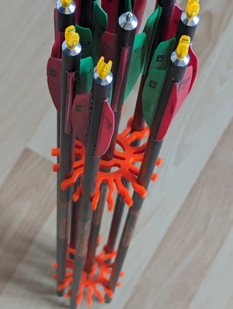 Shiva Arrow Clip – Kẹp gom mũi tên 6+1 / 9+1 (parametric) - Image 7