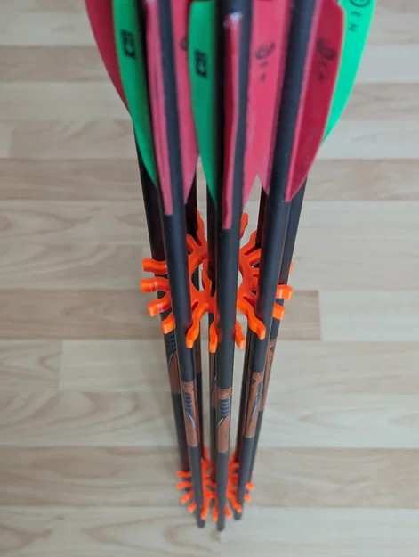 Shiva Arrow Clip – Kẹp gom mũi tên 6+1 / 9+1 (parametric) - Image 8