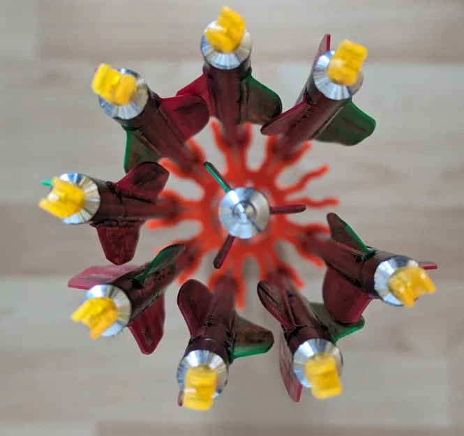 Shiva Arrow Clip – Kẹp gom mũi tên 6+1 / 9+1 (parametric) - Image 10