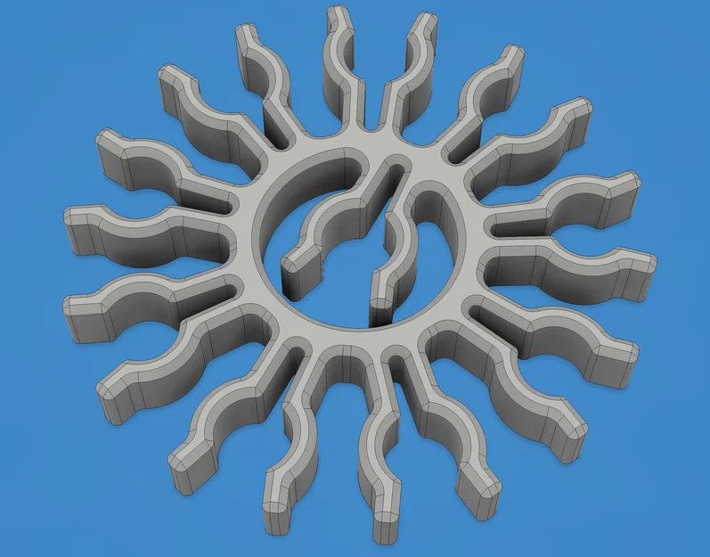 Shiva Arrow Clip – Kẹp gom mũi tên 6+1 / 9+1 (parametric) - Image 12