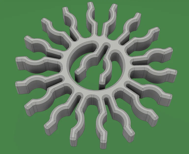 Shiva Arrow Clip – Kẹp gom mũi tên 6+1 / 9+1 (parametric) - Image 13