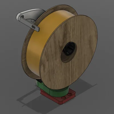 Giá Treo Cuộn Filament Xoay Trên Nóc cho Ender 5/SV05