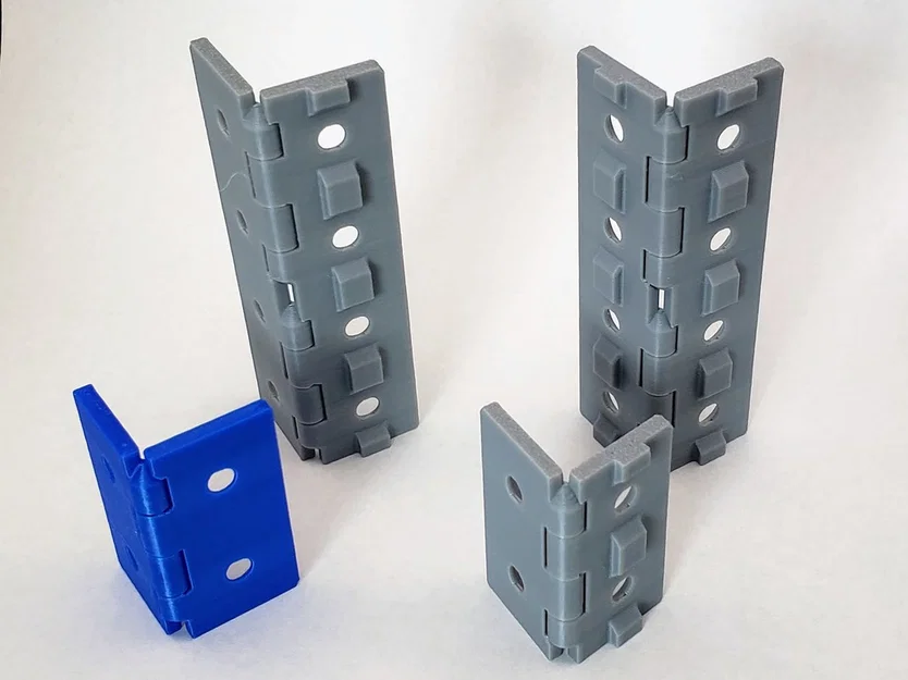 Bản lề dọc Print-In-Place cho nhôm định hình 2020 - Image 2