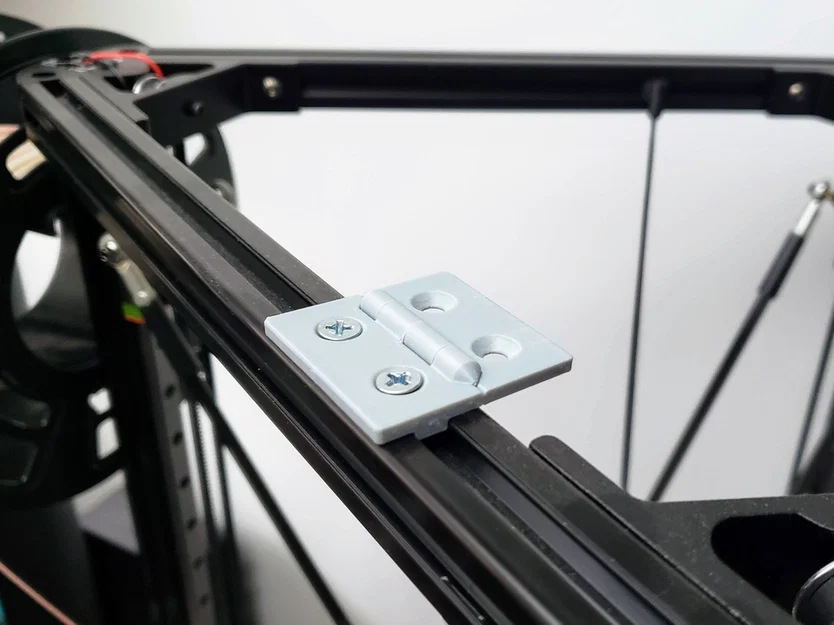 Bản lề dọc Print-In-Place cho nhôm định hình 2020 - Image 4